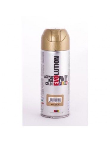 PINTURA SPRAY PINTY PLUS ORO BRILLANTE EV151 520ML