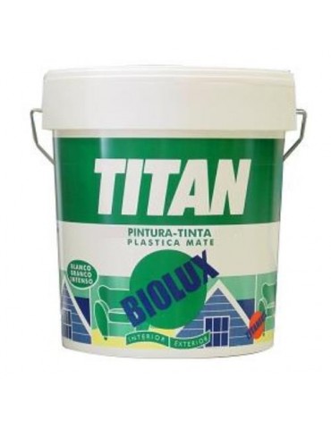 PINTURA FACHADAS BIOLUX BLANCO MATE 15L