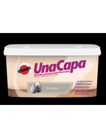TITAN 1 CAPA GRIS MEDIO 4 L. 069638304