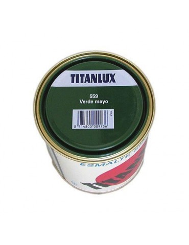 ESMALTE TITANLUX 750 ML. 559 001 VERDE MAYO