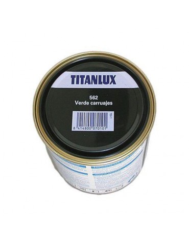 ESMALTE TITANLUX 750 ML. 562 001 VERDE CARRUAJES