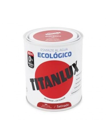 TITANLUX ECO SATINADO ROJO CHINA 750ML