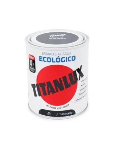 TITANLUX ECO SATINADO NEGRO 750ML