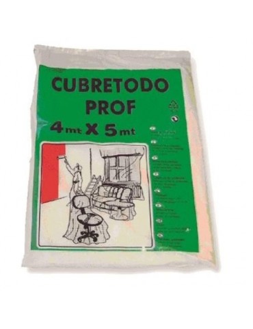 PLASTICO CUBRETODO  PINTAR PROFESIONAL 4X5M 401001