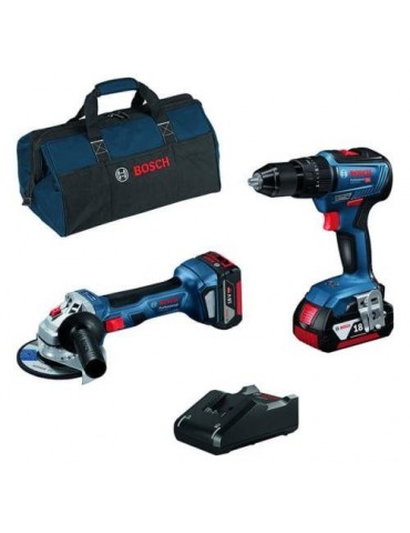 SET AMOLADORA+TALADRO+BOLSA+2BATERIAS+CARGADOR