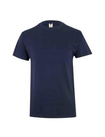 CAMISETA MANGA CORTA 155 G/M2 COLOR NAVY TALLA 4XL
