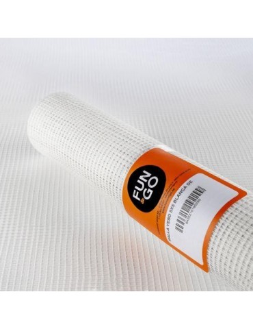 MALLA YESO 5X5 BLANCA DE 1X10M.  50013