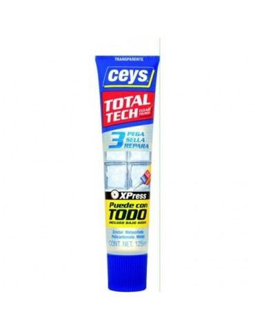 CEYS TOTAL TECH TRANSPARENTE TUBO 125 ML. 507242