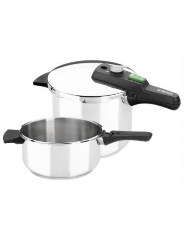 OLLA A PRESION DUO 4 + 6 LITROS QUICK