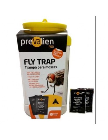 TRAMPA MOSCAS CON ATRAYENTE FLY TRAP PREVALIEN