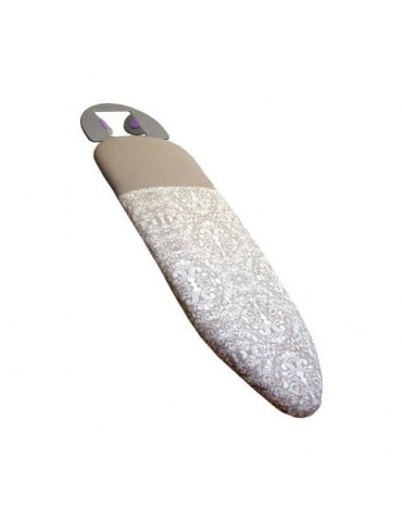 FUNDA PLANCHAR AJUSTABLE FLORES   51X128CM.  333FL