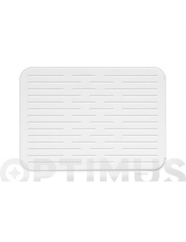 ALFOMBRILLA ESCURREPLATOS 44X32CM GRIS CLARO