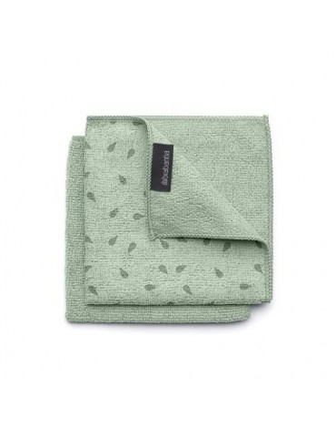 SET 2 PAÑOS DE COCINA MICROFIBRA 30X30CM VERDE