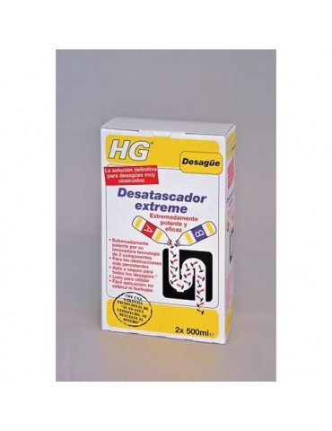 DESATASCADOR TUBERIA XTREME 2X500 ML.