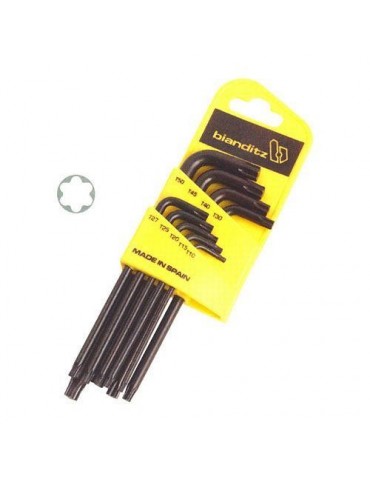 JUEGO LLAVES TORX EXTRA 9 UNIDADES 232304