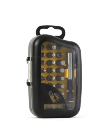 JGO.PUNTAS ATORNILLAR 30 PIEZAS C/ADAPTADOR 237101