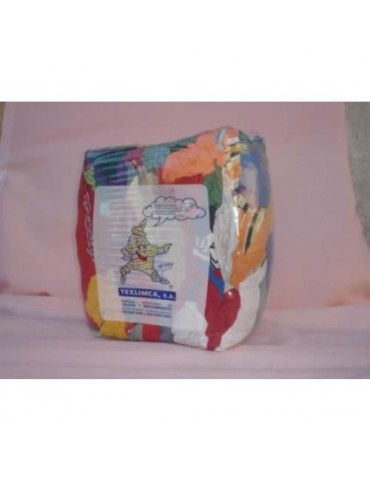 TRAPO PUNTO FINO COLOR (BALA 25 KG.)