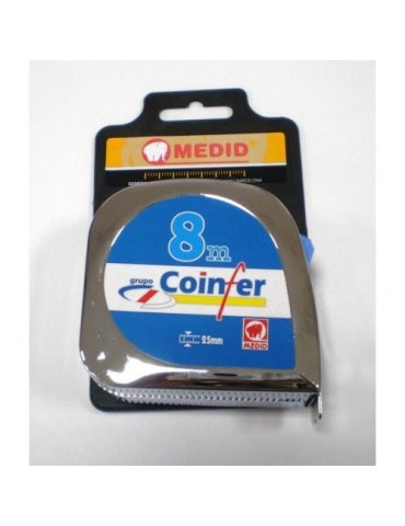 FLEXOMETRO 8 M. CROMO CL-1825 COINFER