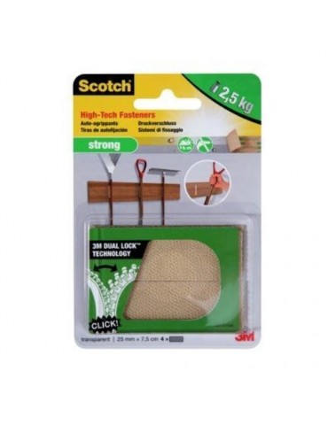 TIRAS DE SUJECION FUERTE SCOTT TRANS.25X75MM.