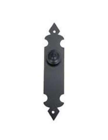 TIRADOR POMO PLACA LISA 30X150 MM.