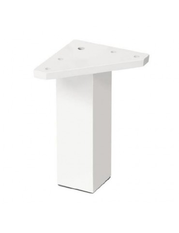 PATA CUADRADA ABS 40*120 MM BLANCO  50014BL