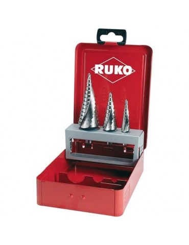 JUEGO BROCA ESCALONADA N0/9,1,2 RUKO 101026RO
