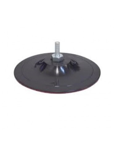 BASE LIJADORA VELCRO CON ESPIGA D.125 EDPDV125