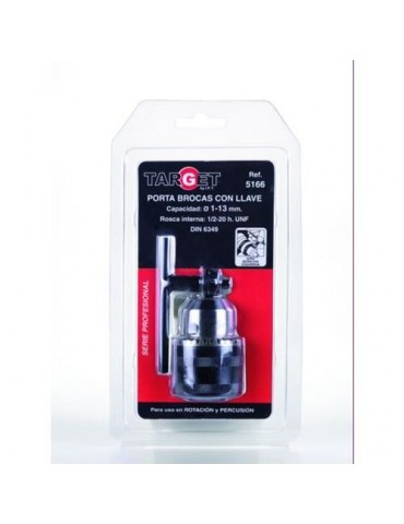 PORTABROCAS CON LLAVE 1-13 ROSCA 1/2-20 PB5166