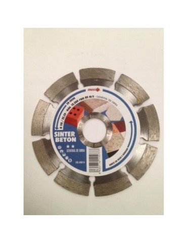 DISCO DIAMANTE SINTERIZADO BETON 230 MM.
