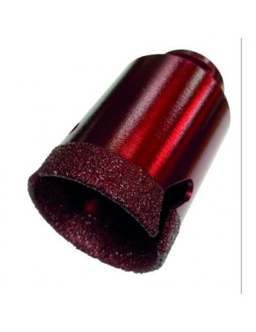 CORONA DIAMANTE PORCELANICO ROJA M-14 6 MM. WC146