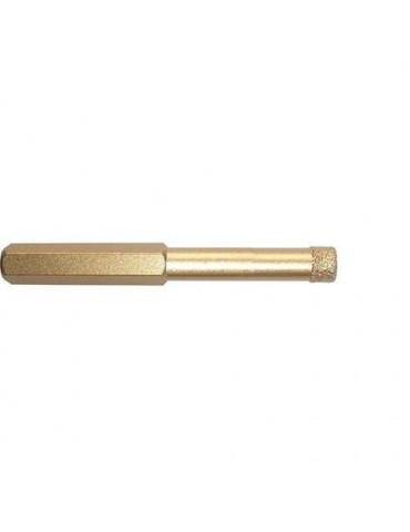 CORONA DIAMANTE PORCELANICO P/TALADRO ROJA 12 MM