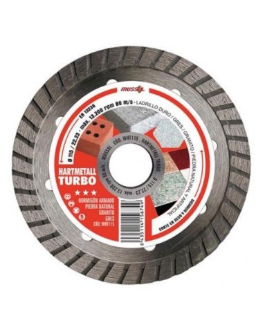 DISCO DIAMANTE HARTMETAL TURBO 230 WHT230