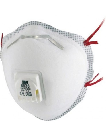 MASCARILLA DESECHABLE FFP3 CON VALVULA (CAJA-10)