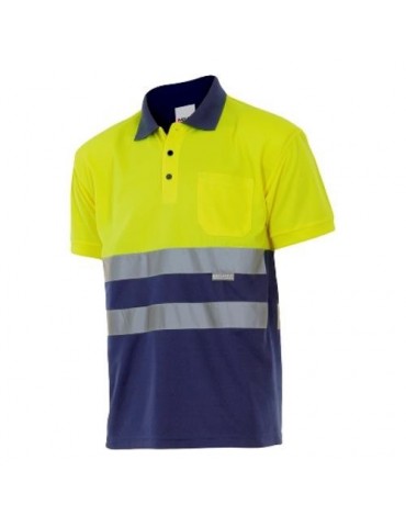 POLO BICOLOR ALTA VISIBILIDAD M/CORTA 173 70 T-2XL