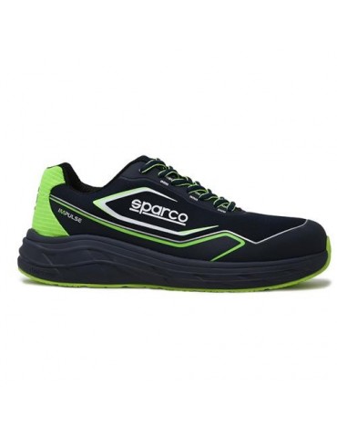 ZAPATO SEG. ESD S1PS IMPULSE WILLEN NEG/VERD T-47