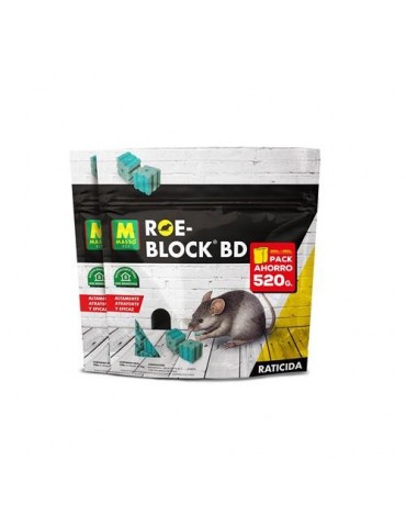 RATICIDA ROE-BLOCK 260 + 260 GR 231535