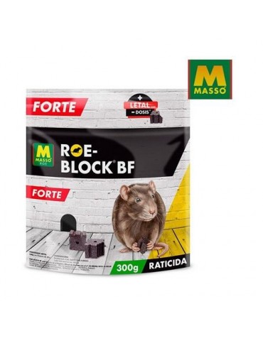 RATICIDA BLOQUES 20G ROE-BLOCK FORTE 300 GR 231627