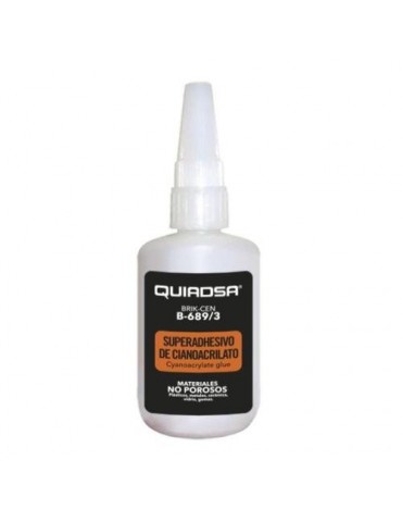 ADHESIVO CIANOACRILATO MATERIAL PLASTICO 20GR.