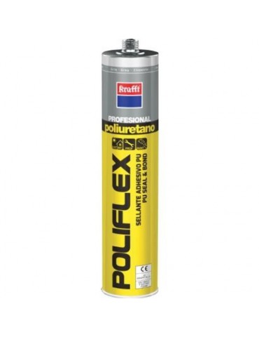 MASILLA POLIURETANO POLIFLEX GRIS 300 ML. 50013