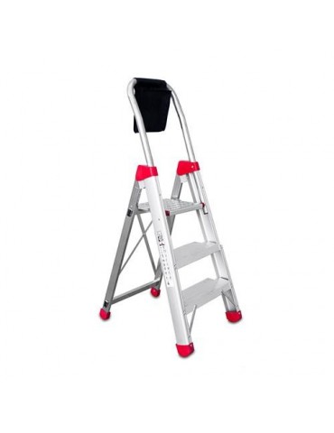 ESCALERA DE TIJERA PROFESIONAL 3 PELDAÑOS DOMUS3