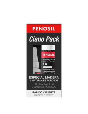 PACK ADHESIVO 50ML + ACELERANTE 200ML CIANO A-40