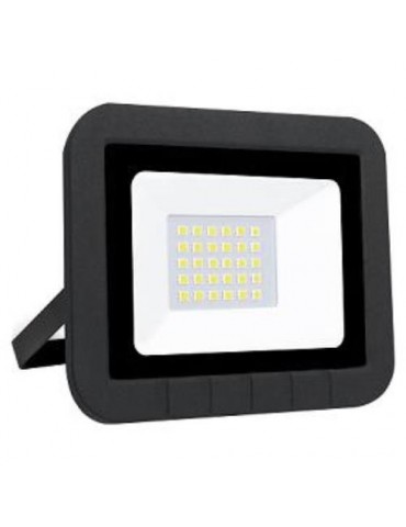 PROYECTOR LED PLANO NEGRO 20W. FRIA  24517