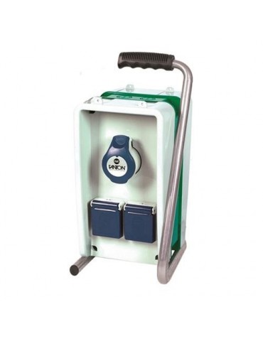 CUADRO DISTRIBUCION PORTATIL 2X+2SHUNKO IP44