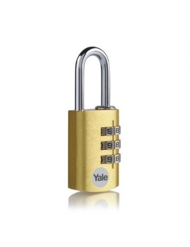 CANDADO COMBIN. ALUM. 30MM. DORADO YE3CB/28/126/GO