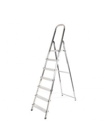 ESCALERA ALUMINIO UNICA 7 PELDAÑOS