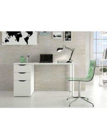 MESA ORDENADOR REVERSIBLE 3 CAJONES 004604A