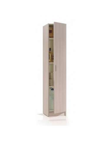 ARMARIO MULTIUSOS 1 PUERTA ROBLE 180X37X37 007141R