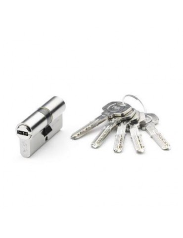 CILINDRO SEGURIDAD 30X30 POMO NIQUEL DOBLE EMB.YL6