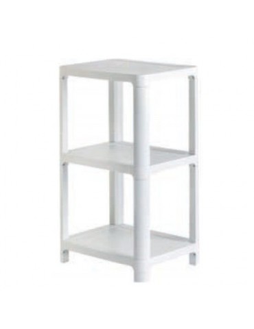 ESTANTERIA RECTANGULAR KLAR 3 S GRIS CLARO