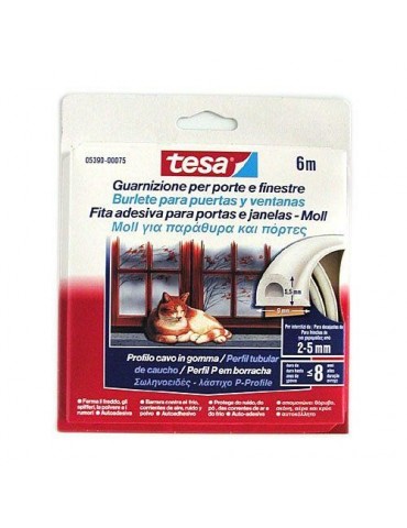 BURLETE  TUBO 06X09 BLANCO 5390